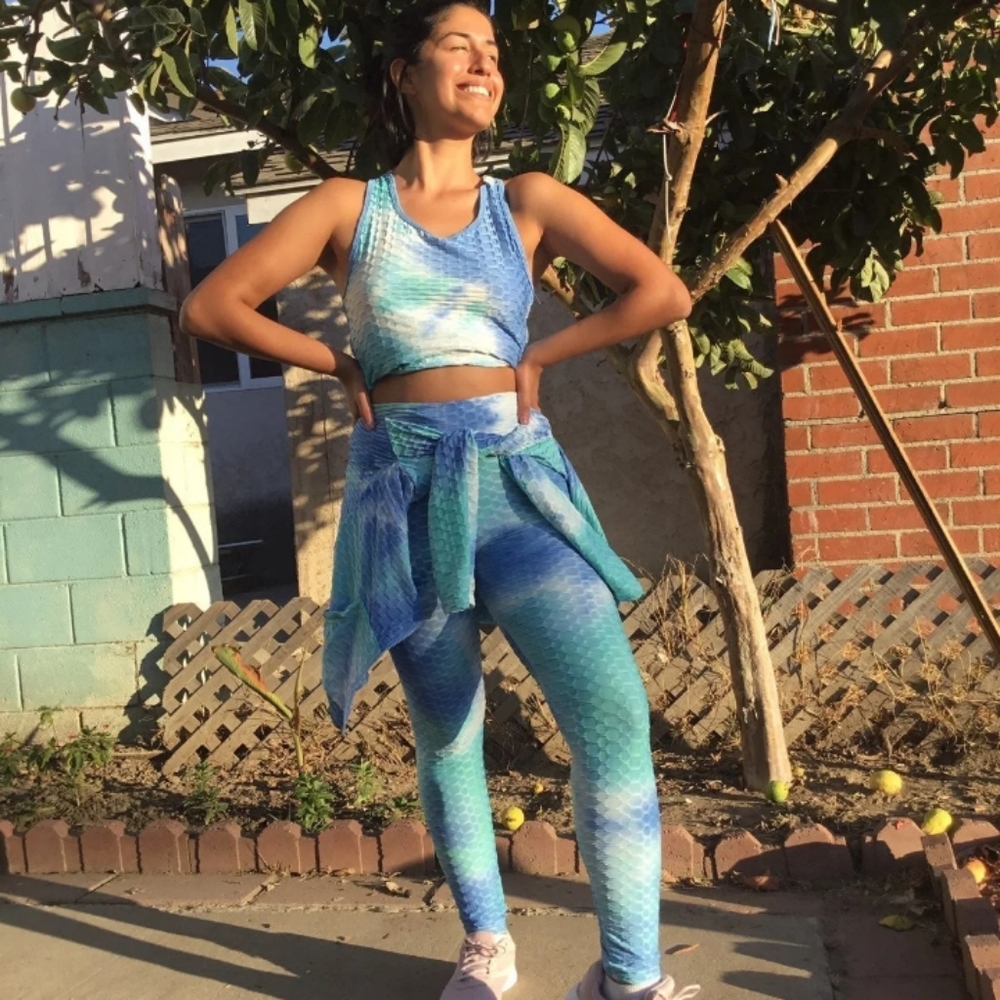 3pc Tie dye Workout Set